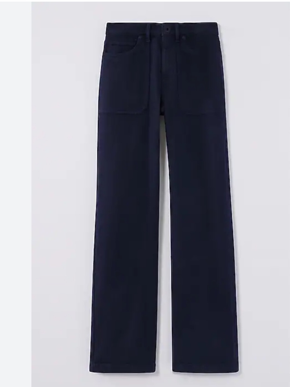 J. Jill High-Rise Wide Leg denim in Navy Size 8